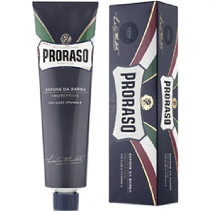 Proraso (Blue) Aloe & Vitamin E Protective Shaving Cream 150ml Tube - Master