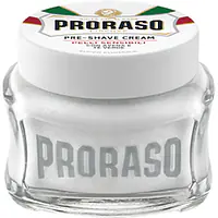 Proraso (White) Sensitive Skin Green Tea Pre And Post Shave Cream 100ml - Master