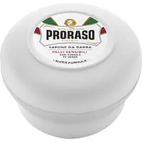 Proraso (White) Sensitive Skin Green Tea Shaving Cream Jar 150ml - Master