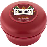 Proraso (Red) Shea Butter & Sandalwood Shaving Cream Jar 150ml - Master