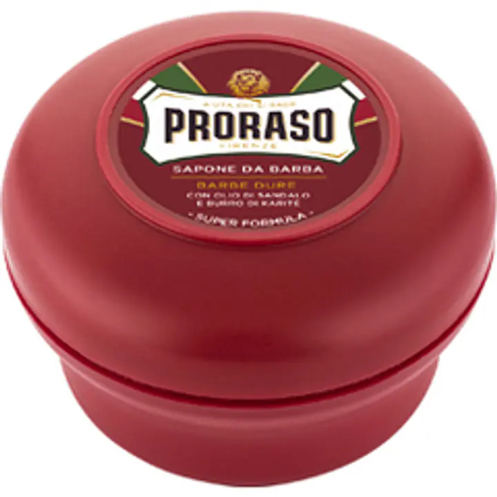 Proraso (Red) Shea Butter & Sandalwood Shaving Cream Jar 150ml - Master