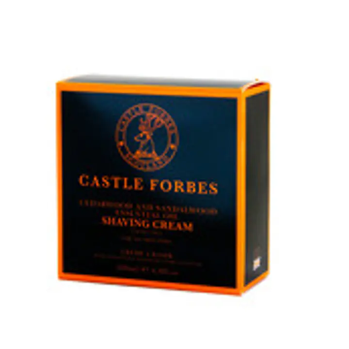 Castle Forbes Cedarwood & Sandalwood Shaving Cream 200ml