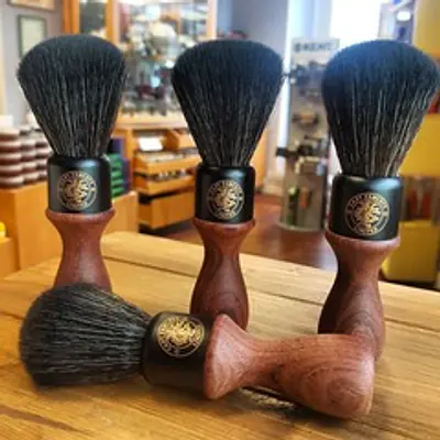 Captain Fawcett Shaving Brush (Black Synthetic) primary image