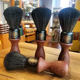 Captain Fawcett Shaving Brush (Black Synthetic)