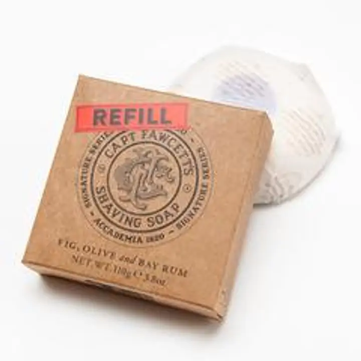 Captain Fawcett/Scapicchio Shaving Soap Refill Puck 110g - Master