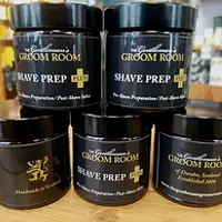 The Gentleman's Groom Room Shave Prep Plus In Amber Glass Apothecary Jar 60g - Master