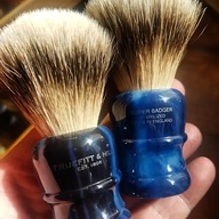 Truefitt & Hill Wellington Super Badger Shaving Brush (Faux Opal)