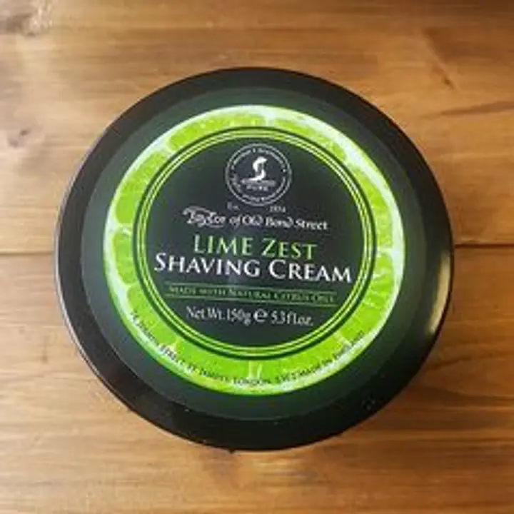 Taylor of Old Bond Street Lime Zest Shaving Cream 150g - Master