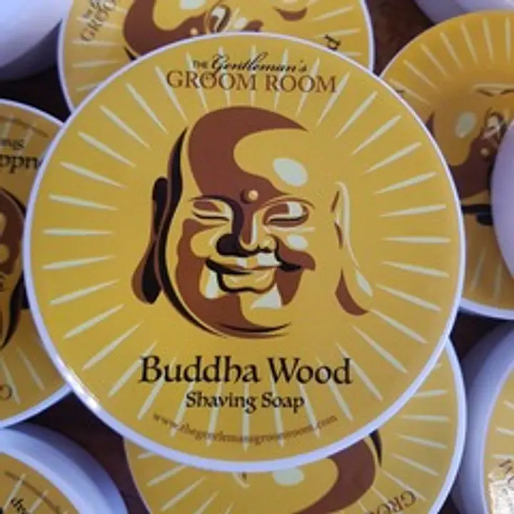 The Gentleman's Groom Room Buddha Wood Shaving Soap 140g
