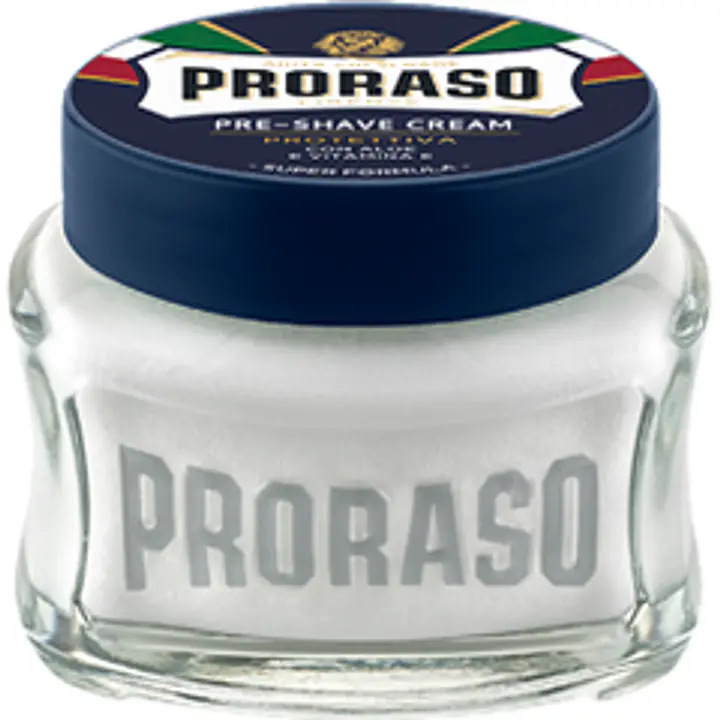 Proraso (Blue) Aloe & Vitamin E Protective Pre and Post Shave Cream 100ml - Master