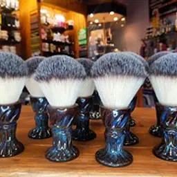 Local Artisan Hand Thrown Handle Shaving Brushes (synthetic knots)