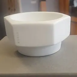 Muhle Hexagon White Porcelain Shaving Bowl