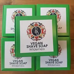 Phoenix & Beau Vegan Wilderness Shaving Soap 40g