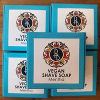 Phoenix & Beau Vegan Mentha Shaving Soap 40g - Master