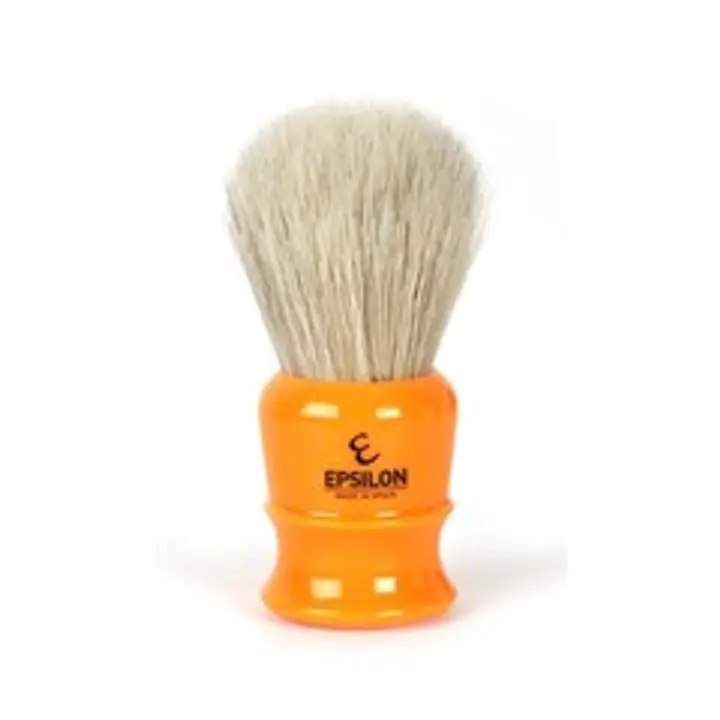 Epsilon White Horse Hair Shaving Brush (Butterscotch) - Master