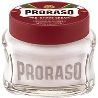 Proraso (Red) Shea Butter & Sandalwood Pre And Post Shave Cream 100ml - Master