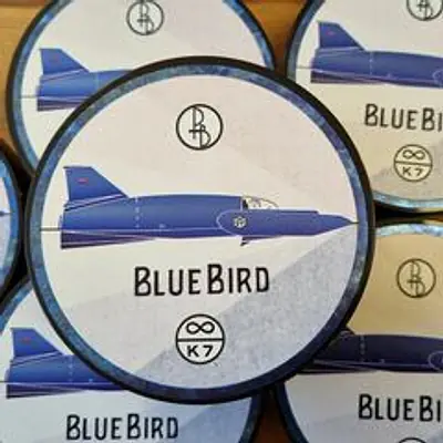 Phoenix & Beau Bluebird K7 Shaving Soap 115g primary image