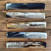 The Gentleman's Groom Room Real Horn Comb 6 1/4" - Master
