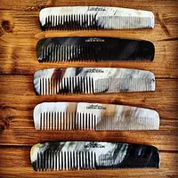 The Gentleman's Groom Room Natural Horn Comb 5 3/4" - Master