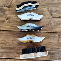 The Gentleman's Groom Room Moustache/Beard Brush - Master
