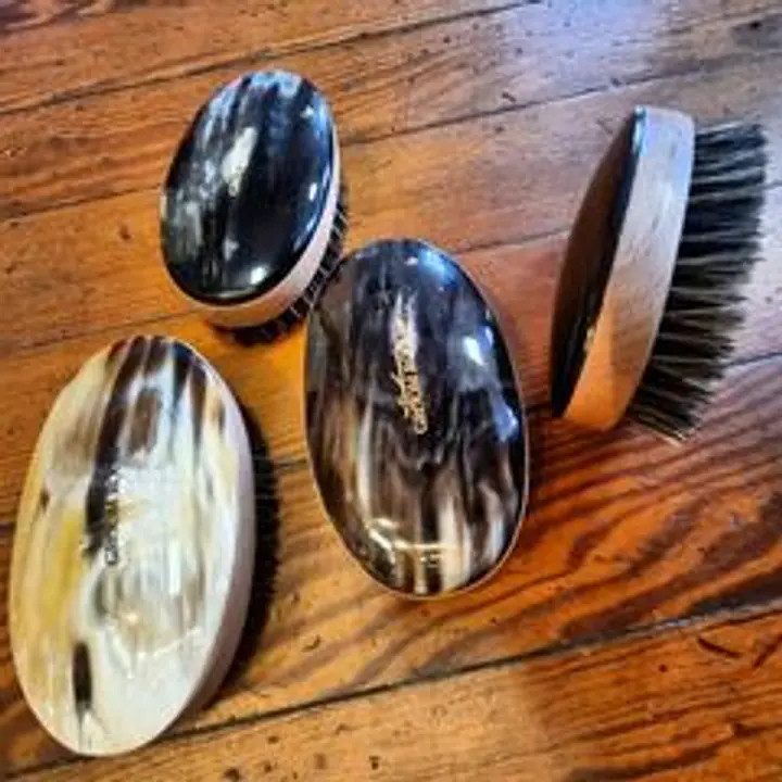The Gentleman's Groom Room Military Style Gent's Hair Brush - Master