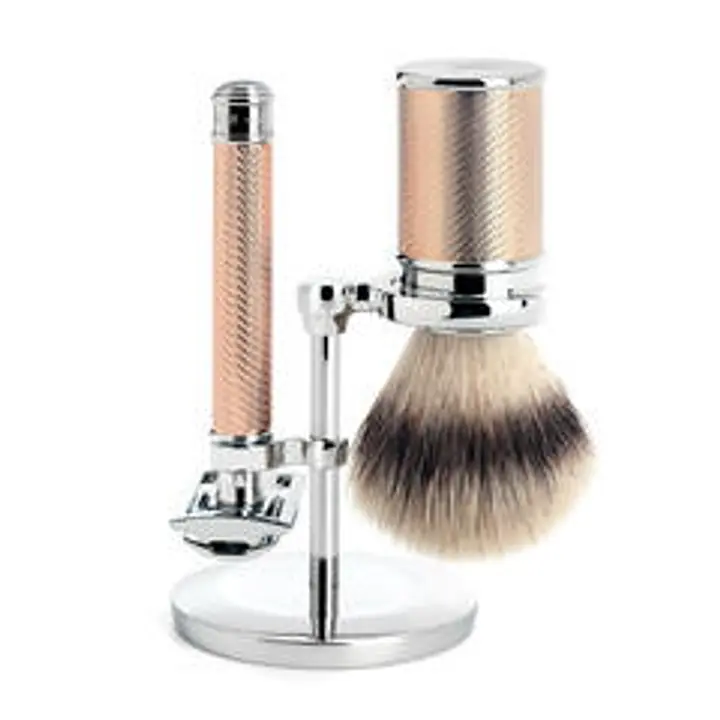 Muhle Traditional Shaving Set (Rosegold)