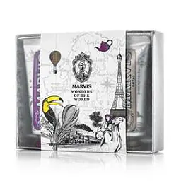 Marvis Wonders Of The World Toothpaste Travel Trio Set