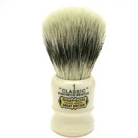 Simpsons Classic 1 Synthetic Shaving Brush With Travel Case - Master