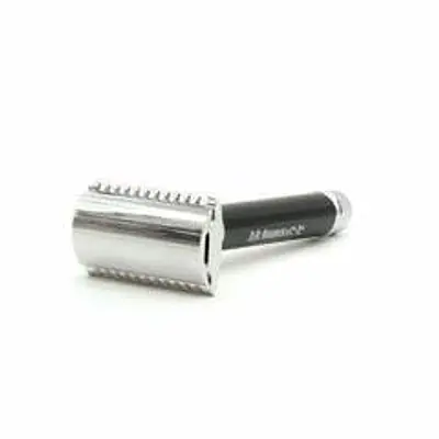 D.R Harris Safety Razor Ebony Finish Handle primary image