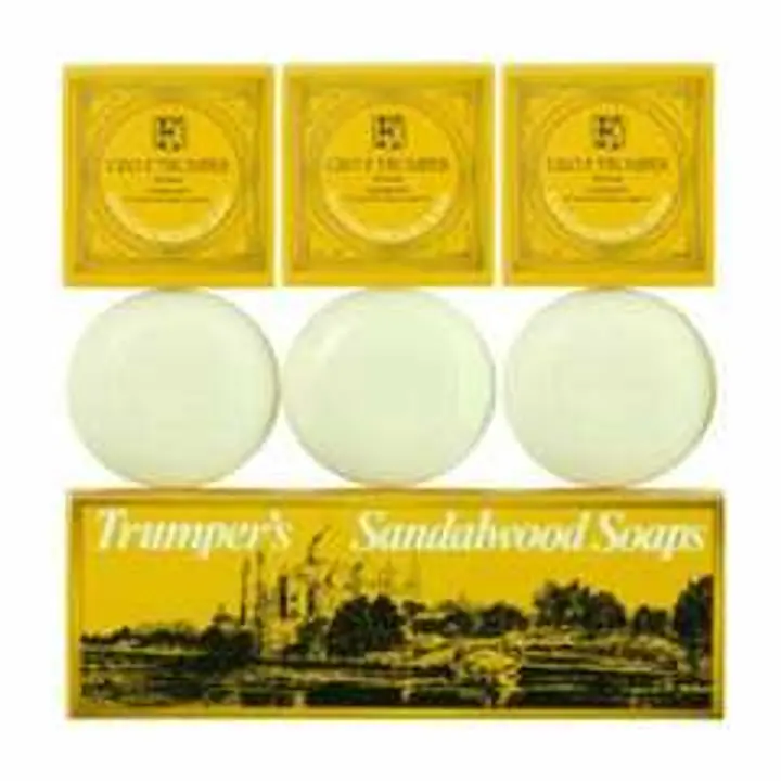 Geo F Trumper Sandalwood Soap 3 x 75g