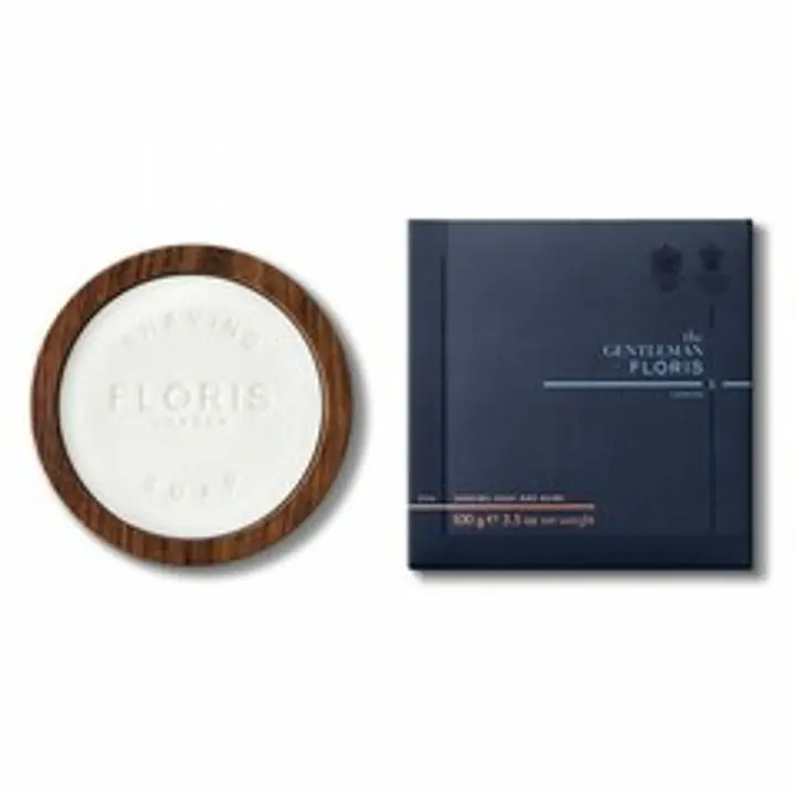 Floris Elite Shaving Soap In Wooden Bowl 100g - Master