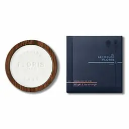 Floris Elite Shaving Soap In Wooden Bowl 100g