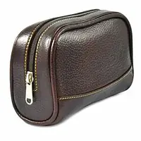 Parker Leather Wash Bag - Master