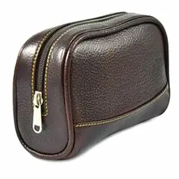 Parker Leather Wash Bag