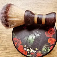 Bog Oak and Buffalo Horn Shaving Brush - Master