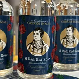 The Gentleman's Groom Room A Red, Red Rose Aftershave Splash 100ml
