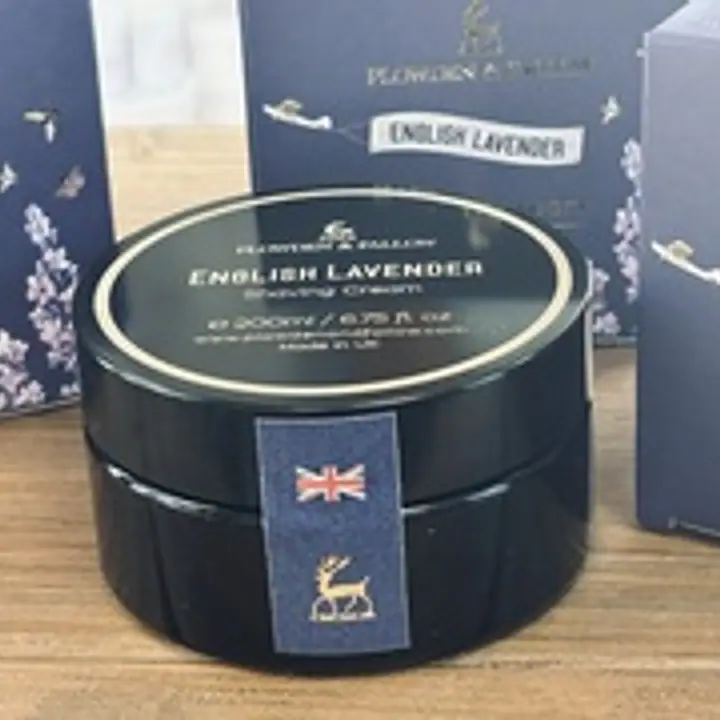 Plowden &  Fallow English Lavender Shaving Cream 200ml