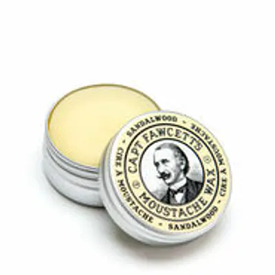 Captain Fawcett's Sandalwood Moustache Wax 15ml primary image