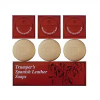 Geo F Trumper Spanish Leather Hand Soap 3 x 75g - Master