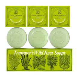Geo F Trumper Wild Fern Hand Soap 3 x 75g