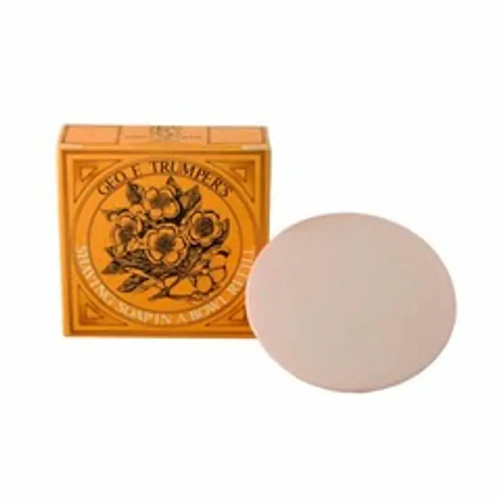 Geo F Trumper Almond Hard Shaving Soap Refill 80g