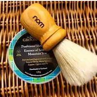 Nom Ash Wood Boar Hair Shaving Brush - Master