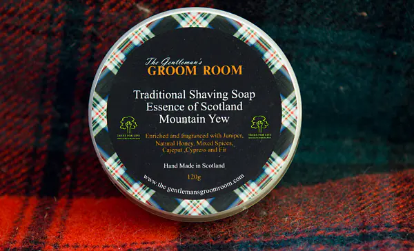 Essence of Scotland Mountain Yew Traditional Shaving Soap