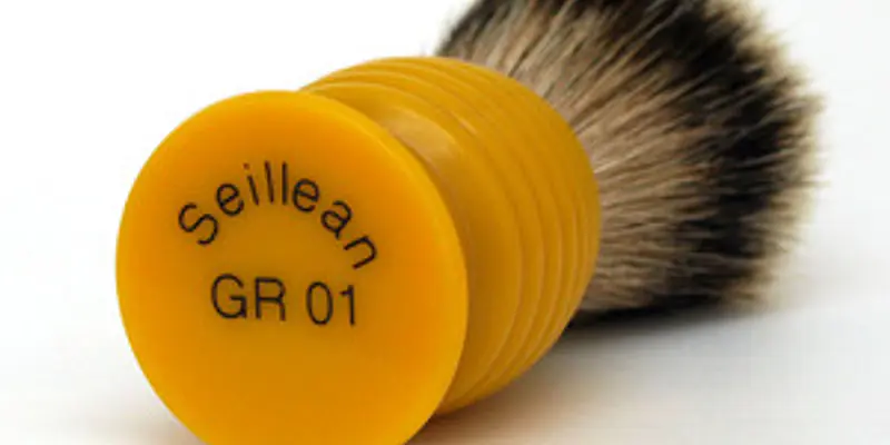 Limited Edition 'Seillean' Shaving Brush Butterscotch Beehive