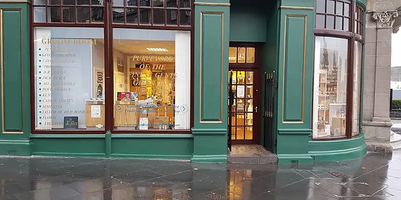 Lather Station At Our Dundee Shaving Shop