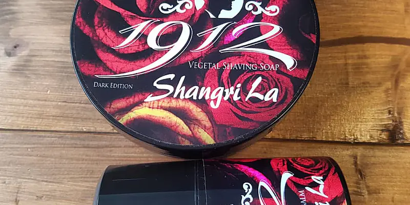 Wickham Soap Co. Dark Edition 1912 Shangri La Shaving Soap And Balm