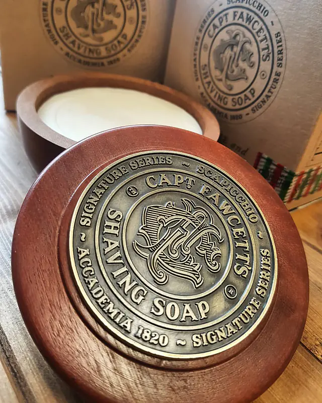 Captain Fawcett's Scapicchio Collaboration Shaving Soap