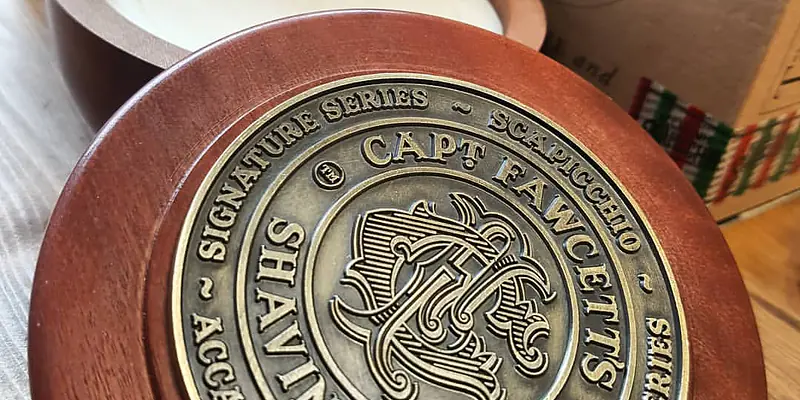 Captain Fawcett's Scapicchio Collaboration Shaving Soap