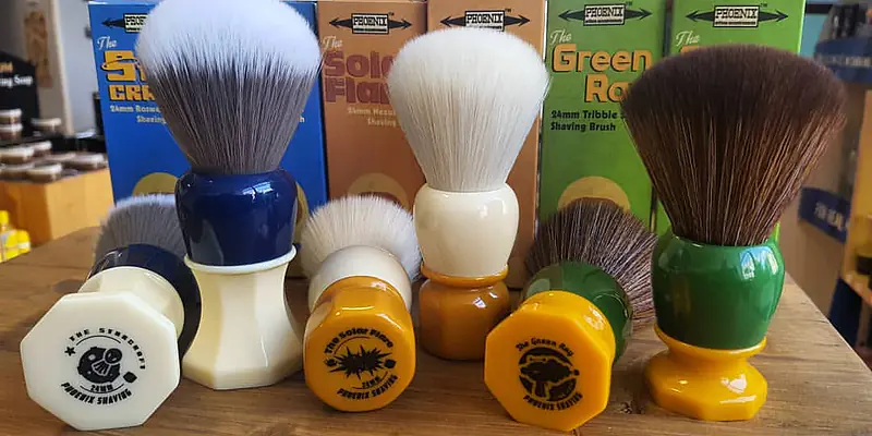 PAA And RazoRock Shaving Brushes