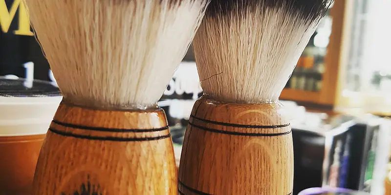 The 'Scotch Barrel' Shaving Brush And OC DE Safety Razor